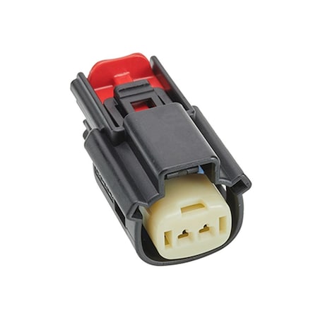 Molex Combination Line Connector, 2 Contact(S), Female, Crimp Terminal, Receptacle 334710207